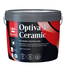 TIKKURILA OPTIVA 3 CERAMIC SUPER MATT WHITE 3 LTR